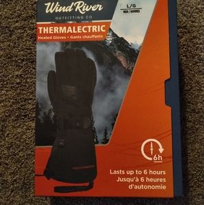 BNIB - Wind River Thermoelectric Heated Gloves - Size Large